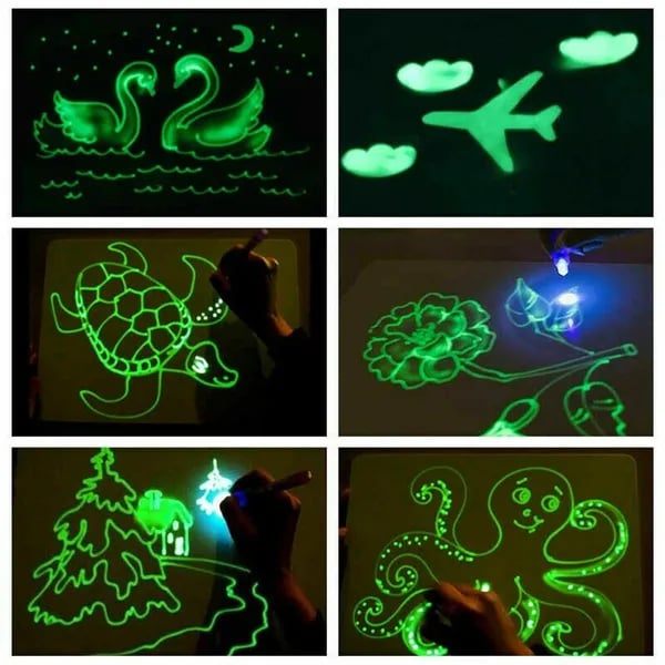 Baly™ Sihirli LED Işıklı Çizim Pedi